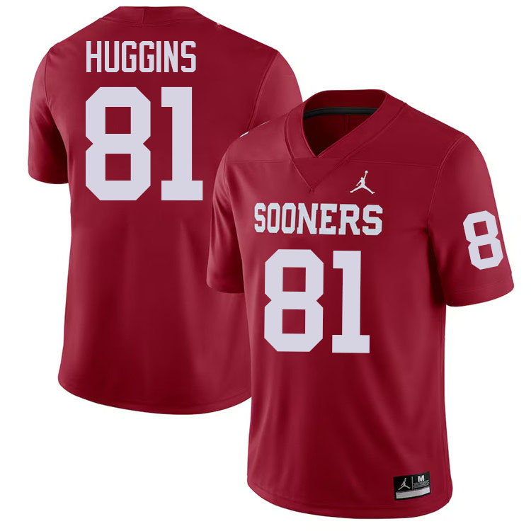 Will Huggins Oklahoma Sooners Jersey,Oklahoma Sooners Football Uniforms,Jersey-Crimson